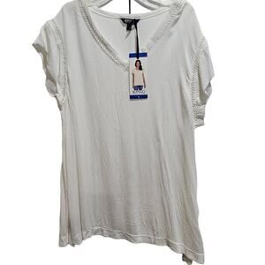 Buffalo David Bitton top Size Large White